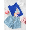 thumbnail image 3 of Unicorn And Mermaid Princess T-Shirt Toddler -Image by Shutterstock,  4 Toddler, 3 of 4