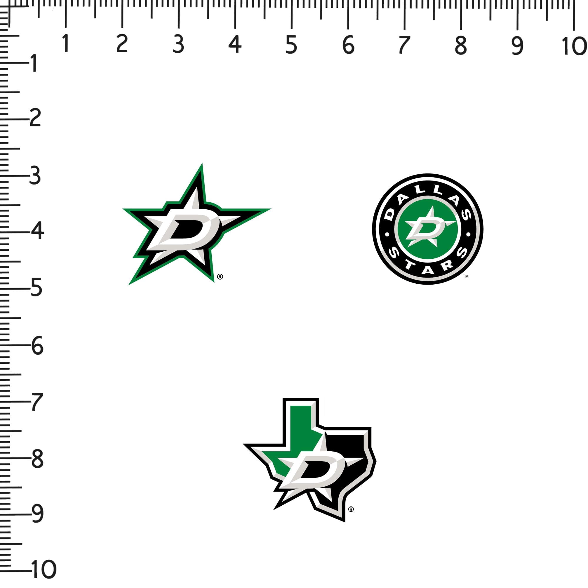 NHL Dallas Stars Logo 200ct Vinyl Large Deluxe Stickers Variety Pack  Officially Licensed Team Logos  Laptop, Water Bottle, Scrapbooking, Tablet, Indoor/Outdoor