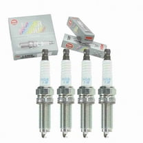 4 pc NGK 5787 Laser Iridium Spark Plugs for 12290-R40-A01 12290R40A010M1 3461 9619 SXU22HCR-11S YR6SII330X Ignition Wire Secondary