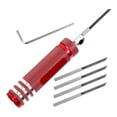 thumbnail image 4 of OUNONA Wood Carving Graver Tools Set Aluminum 1 Set for Carpenters Artistry, 4 of 7
