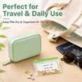 thumbnail image 2 of Waterproof Pill Pouch Set 14 Pack, Portable Travel Medicine Organizer, 2 of 9