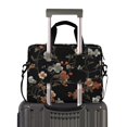thumbnail image 2 of FORMRS 16" Laptop Bag Carrying Sleeve Case with Handle Travel Shoulder Briefcase, Black Flowers, 2 of 8