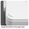 thumbnail image 4 of Medicine Box 2 Layers Storage Large Capacity Containers Chest Medical Transparent Household Health Care Survival with Handle Yellow, 4 of 9