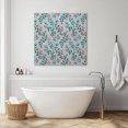 thumbnail image 3 of Spring Roses Botanical Wall Art Painting on Canvas, Farmhouse Floral Blue Canvas Art Home Prints Wall Art Framed Modern Artwork for Living Room Bedroom Wall Decor 20x20in, 3 of 9