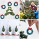 thumbnail image 3 of 24 Uds. Corona de árbol de Navidad, coronas pequeñas, coronas de juguete, corona colgante para Navidad, 3 of 6