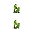 thumbnail image 4 of Shengyu Materials And Elegant Frog Decor For Home Green Add Charm To Home Garden Decor Couple Frog E 2Set, 4 of 6