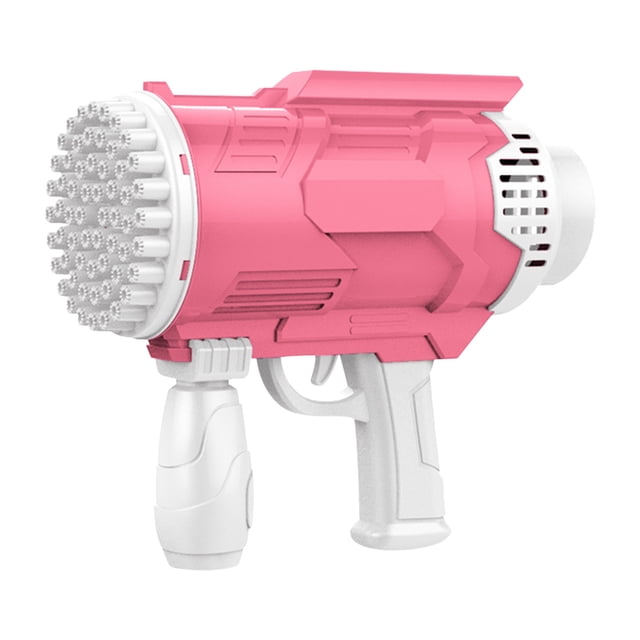 Máquina de Burbujas Fiudx de 60 agujeros Juguetes Educativos Para niños Eléctricos Para exteriores