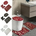 thumbnail image 1 of Summer Savings Clearance! Gspmoly Bathroom Rug Set of 3 Bath Mat Toilet Mat Soft Absorbent Thick Rug Non-Slip Backing Universal Machine Washable Summer Savings Clearance, 1 of 6