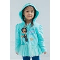 thumbnail image 4 of Disney Princess Jasmine Toddler Girls Fleece Zip Up Hoodie Dress Toddler to Big Kid, 4 of 5