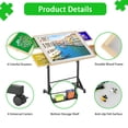 thumbnail image 4 of Multi-Purpose 1500 Piece Puzzle Table with 4 Drawers, Adjustable Height and Angle, Rolling Design, 4 of 12
