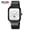 Black Shell and White Surface, variant on Men's Quartz Watch Square Light Luxury Watch Waterproof Quartz Steel Band Wristwatch Fashion Trendy Business Men's Wristwatch