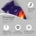 thumbnail image 4 of JAGASY Telescope Handmade Urns for Ashes Keepsake, Purple Small Urn for Ashes Adult Male, Mountain Decorative Urns for Sister, Sunset Tiny Cremation Urn for Brother, (3 Inch), 4 of 7