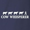 thumbnail image 3 of CafePress - Cow Whisperer Long Sleeve Dark T Shirt - Long Sleeve Dark T-Shirt, 3 of 4