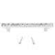 thumbnail image 2 of Manija De Puerta De aleación De Zinc Para Gabinete De Cristal De Diamante De 128 Mm, Diseño Moderno Y Simple, Líneas Suaves, Elegante Y Práctico,, 2 of 7
