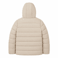 thumbnail image 2 of London Fog Boys' Hooded Puffer Jacket, Quilted Zip-Up Coat, Tan, 14/16, 2 of 2