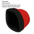 thumbnail image 6 of Uxcell Neoprene Insulated Reusable Coffee Tea Cup Sleeves Red 3in 1 set, 6 of 7