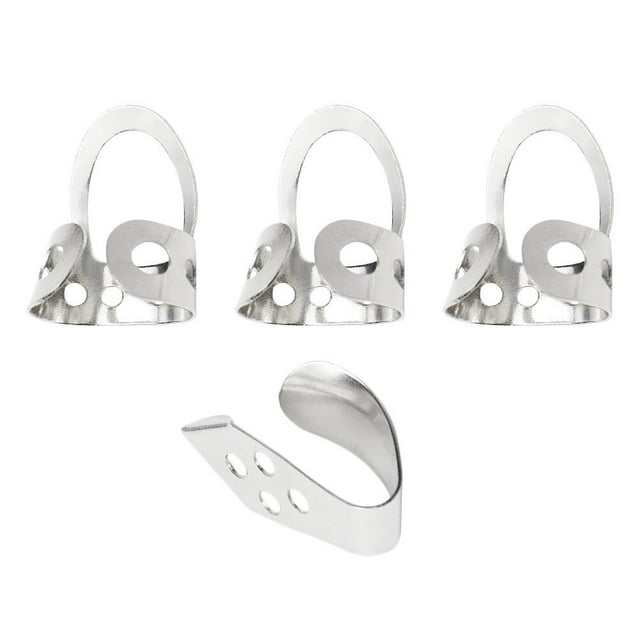 SHISUYAN 1Ensemble Piques à Doigts Pratiques pour Guitare Design Ouvert Ajustable