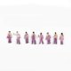 thumbnail image 2 of EchoBliss 100 Piezas Figuras Pintadas Escala 1:200 Personas De Pie Sentadas En Miniatura Pasaporte, 2 of 11