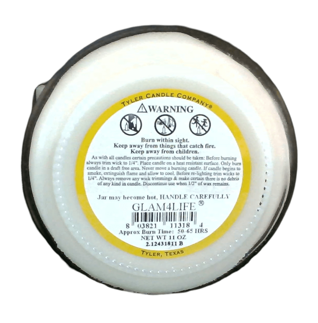 Tyler Candle Company - Glam4Life - 11oz jar candle - with Tyler matches