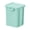 Green, variant on HOARBOEG Macaron Yellow Rectangular Plastic Storage Box with Lid, Small Desktop Organizer for Pens, Crafts, Mini Supplies, Portable Stationery Bin, 4.52 x 3.74 x 2.75 in