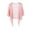 Pink, variant on NSLGXD Women's Tie Front Shrug Short Sleeve Bolero Sheer Shrugs Lightweight Chiffon Knotted Cardigan Sweaters Classic Solid Color Short Shawl Tops