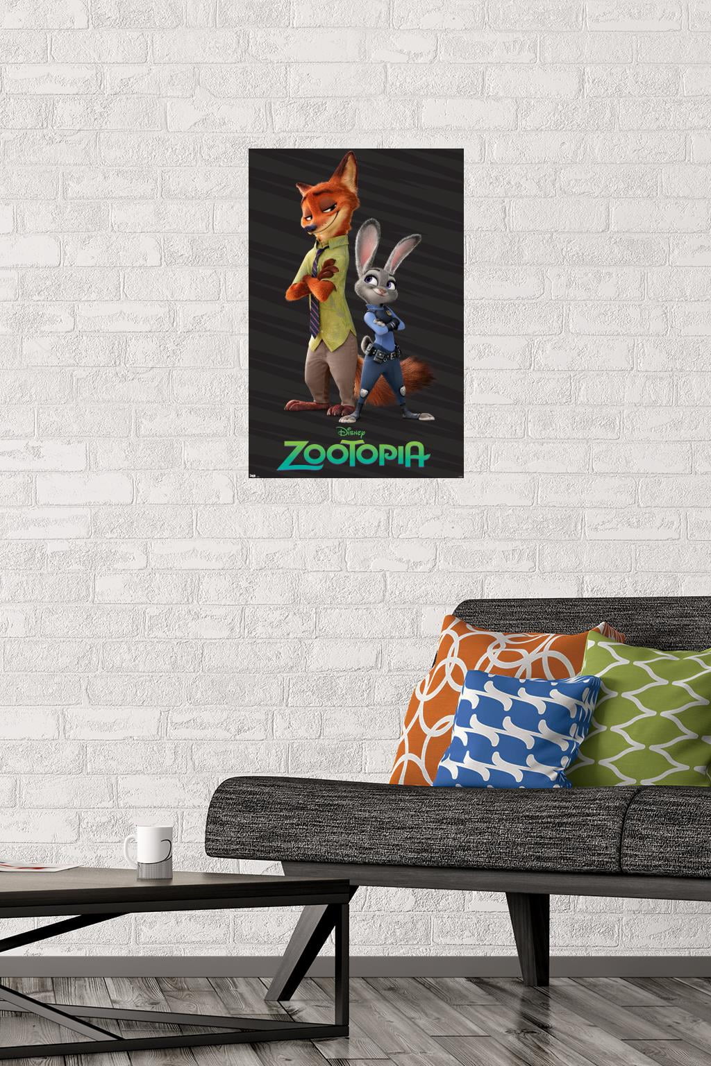 Disney Zootopia - Partners Wall Poster, 14.725" x 22.375"