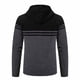 thumbnail image 5 of Ceisia Men's Casual Hooded Zipper Knit Cardigan Elastic Pocket Long Gift Sleeve Sweater Coat, 5 of 5