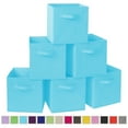 thumbnail image 1 of YOYTOO 6 Pack Collapsible Fabric Cube Storage Bins, 11" Collapsible Cube Organizer Baskets Bins, 1 of 6