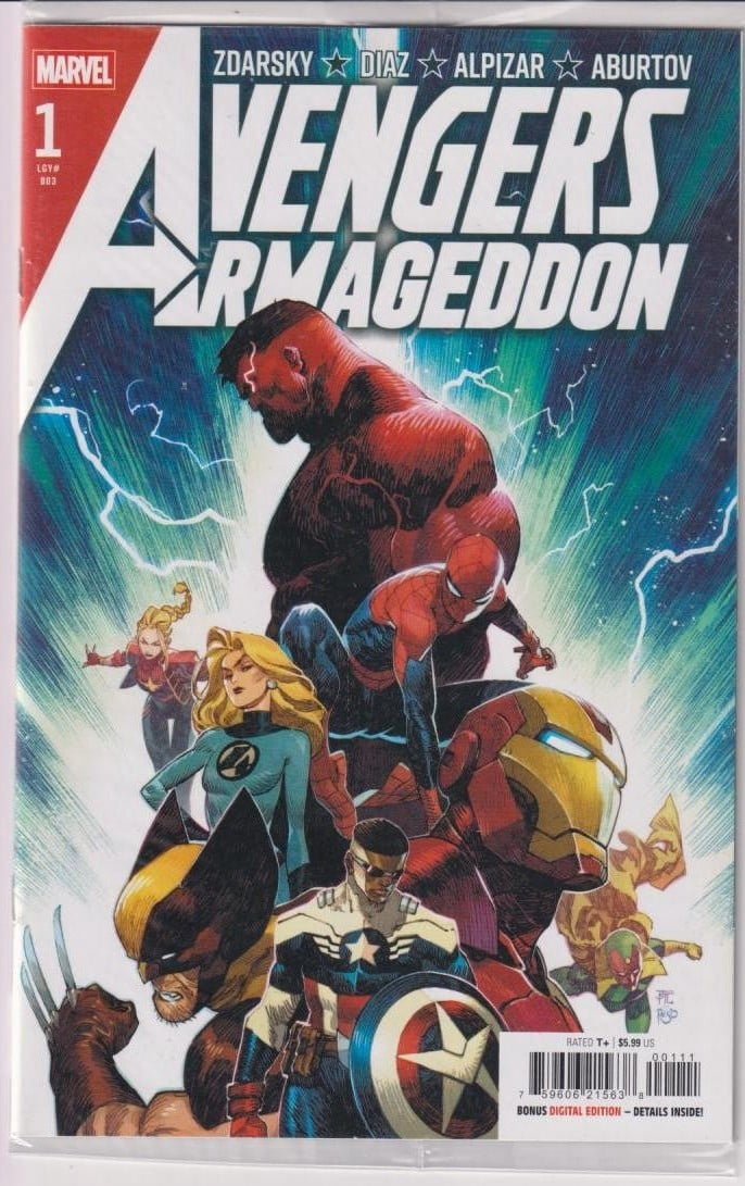 Cover of Avengers #1