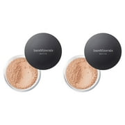 Bare Minerals Medium Loose Powder Matte Foundation 0.21oz (Pack of 2)