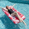 thumbnail image 5 of Nkmbld Pool Floats Adult, Ultra Comfort Water Floating Lounger with Headrest for Swimming Pool Tanning, Pool Party, Summertime Beach Outdoor, 5 of 8