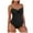 Black, variant on Maternity Swimsuit One Piece Maternity Bathing Suit Adjustable Spaghetti Straps Pregnancy Swimwear(Z02-Blue,M)