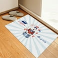 thumbnail image 3 of Happy 4th of July Patriotic Samoyed Marching Band Uniform Balloons Fireworks Doormat Siberian Sammy Dog Lover Indoor Outdoor Welcome Mat - 13009, 3 of 5