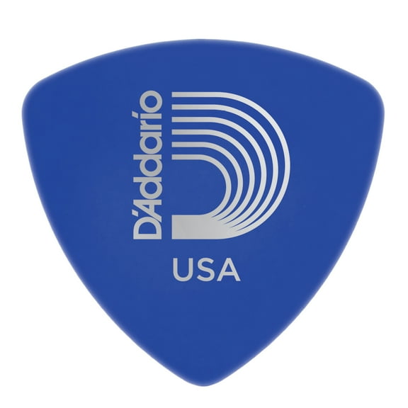 Planet Waves 2DBU5-25 Duralin Wide Picks 1.00mm Medium/Heavy - blue (25 pack)