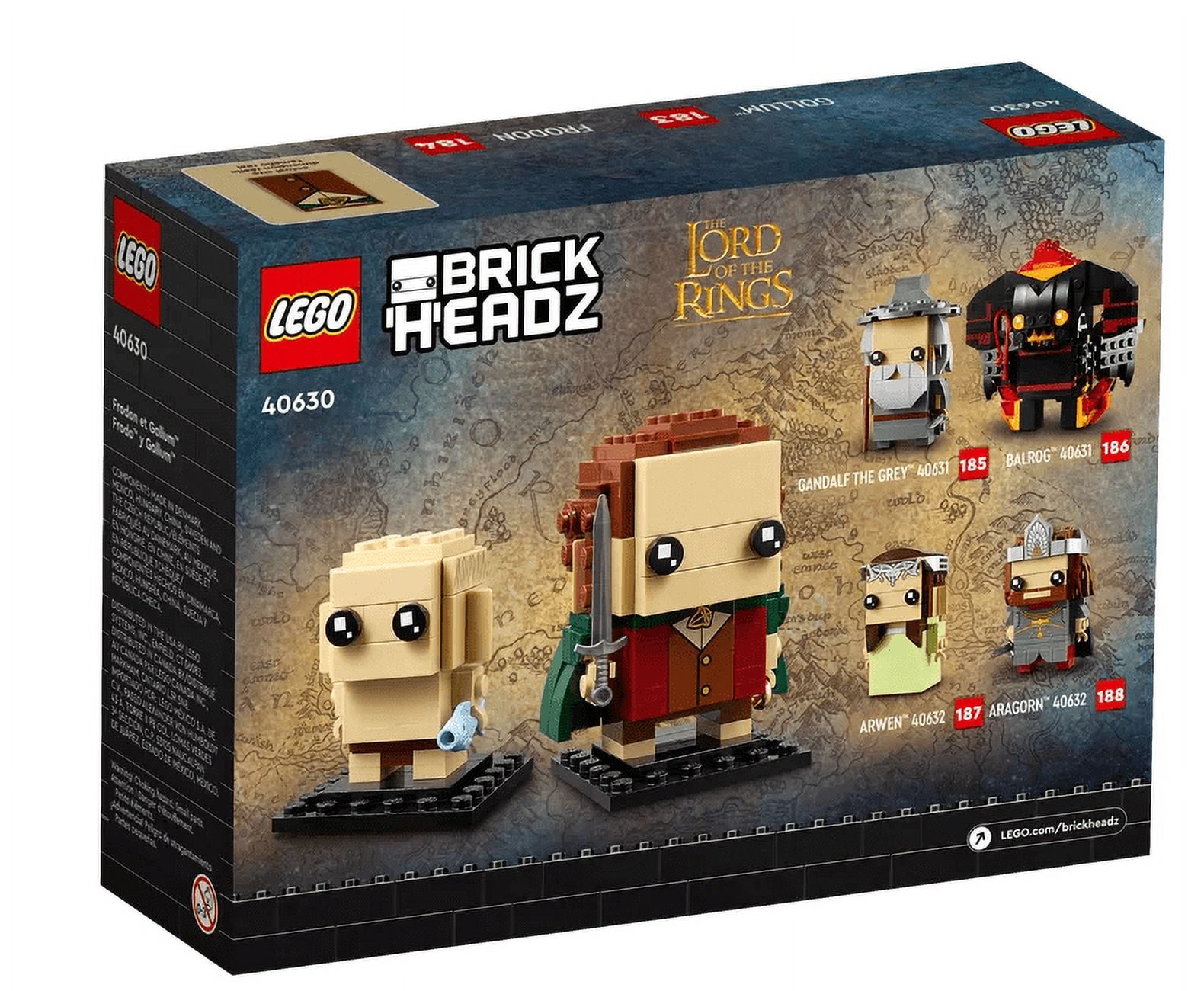 LEGO BrickHeadz Frodo & Gollum (40630) The Lord of The Rings