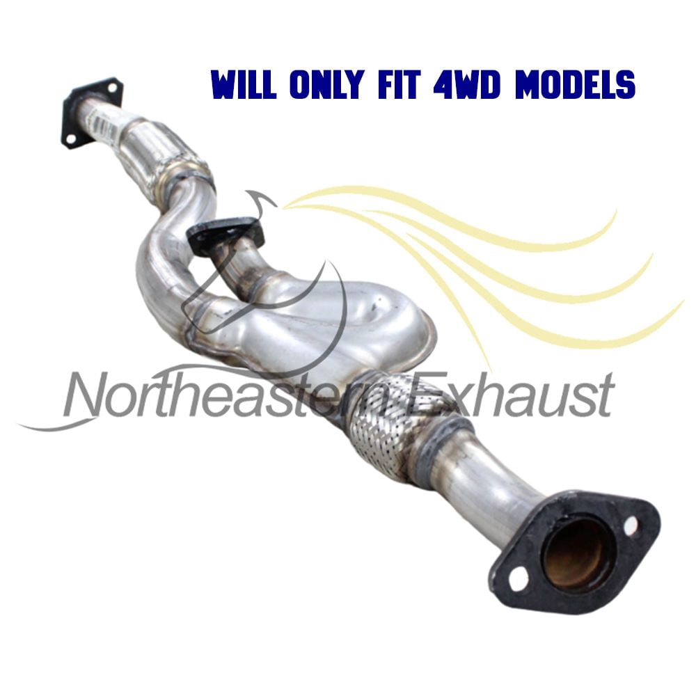 Northeastern Exhaust Front Pipe Fits 2005-2008 Hyundai Tucson 2.7L & 2005-2008 Kia Sportage 2.7L - Direct Fit | Stainless Steel