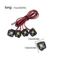 thumbnail image 1 of Lampe Pare-Chocs en Plastique Projecteur Léger Projecteur LED avec Support 1/10 Trx-4 SCX10 90046 Remplacement Type 1, 1 of 7