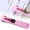 Color A, variant on Homesteed Reusable Push Clip Stapler Portable Binder Clip Stapler Handheld Paper Clam Clip Dispenser for Easy Paper Binding and Organization