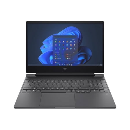UPC: 0196548499335 | Victus TDSourcing by HP 15-fa0031dx – Intel Core i5 – 12450H / up to 4.4 GHz – Win 11 Home – GF GTX 1650 – 8 GB RAM – 512 GB SSD NVMe  TLC – 15.6  IPS 1920 x 1080 (Full HD) @ 144 Hz – 802.11a/b/g/n/ac/ax  Bluetooth – mica silver  black chrome (logo) – kbd: US