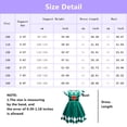 thumbnail image 3 of 2-9T Girls Ugly Chrismas Dress Short Sleeve Princess Costume Dress Xmas Sundress, 3 of 7