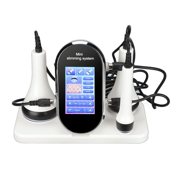 Máquina de cavitación de 40 KHz, máquina de cavitación de 3 pulgadas, máquina de adelgazamiento corporal por radiofrecuencia, diseño de clase mundial