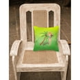 thumbnail image 2 of Carolines Treasures BB7452PW1818 Hello Summer Lady in Swimsuit Fabric Decorative Pillow  18H x18W multicolor, 2 of 2