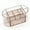Brown, variant on SagaSave Office Stationery Organiser for Keys Phones Jewelry Wallets 8 Sorting Compartments Transparent/Brown