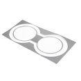 thumbnail image 1 of For 07-13 Central Control Water Cup Holder Trim, 1 of 5