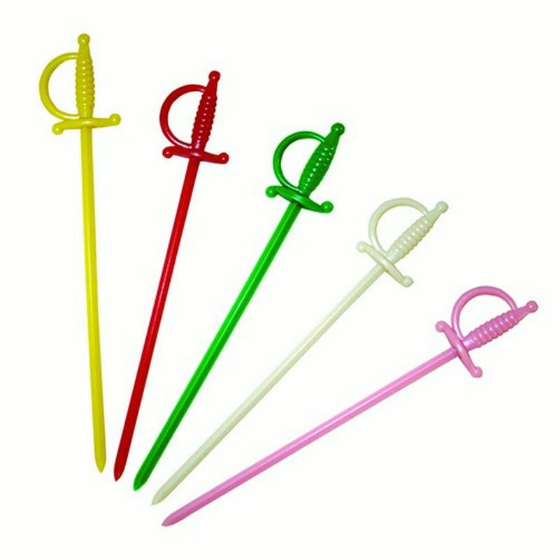 Royal Plastic Sword Picks, 4.5", 500 Ct