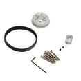 thumbnail image 3 of Kit de Rueda de Tablero de Patinaje Eléctrico, Transmisión Estable de Transmisión Oxidada de Correa de Polea Síncrona Aleació de Aluminio para Bricolaje, 3 of 7