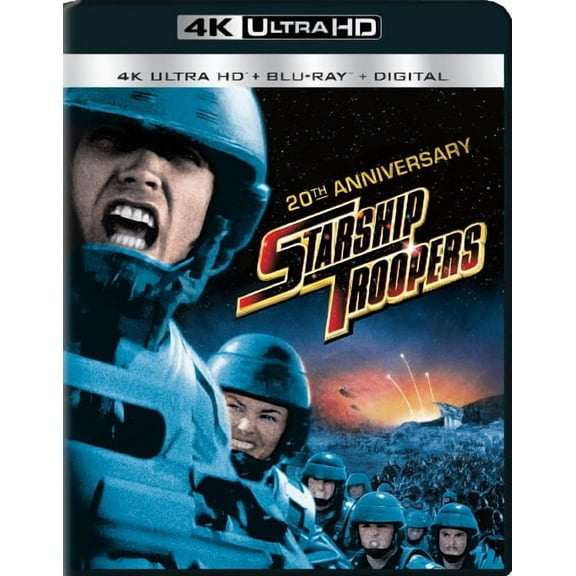 Starship Troopers: 20th Anniversary (4K Ultra HD   Blu-ray   Digital HD)