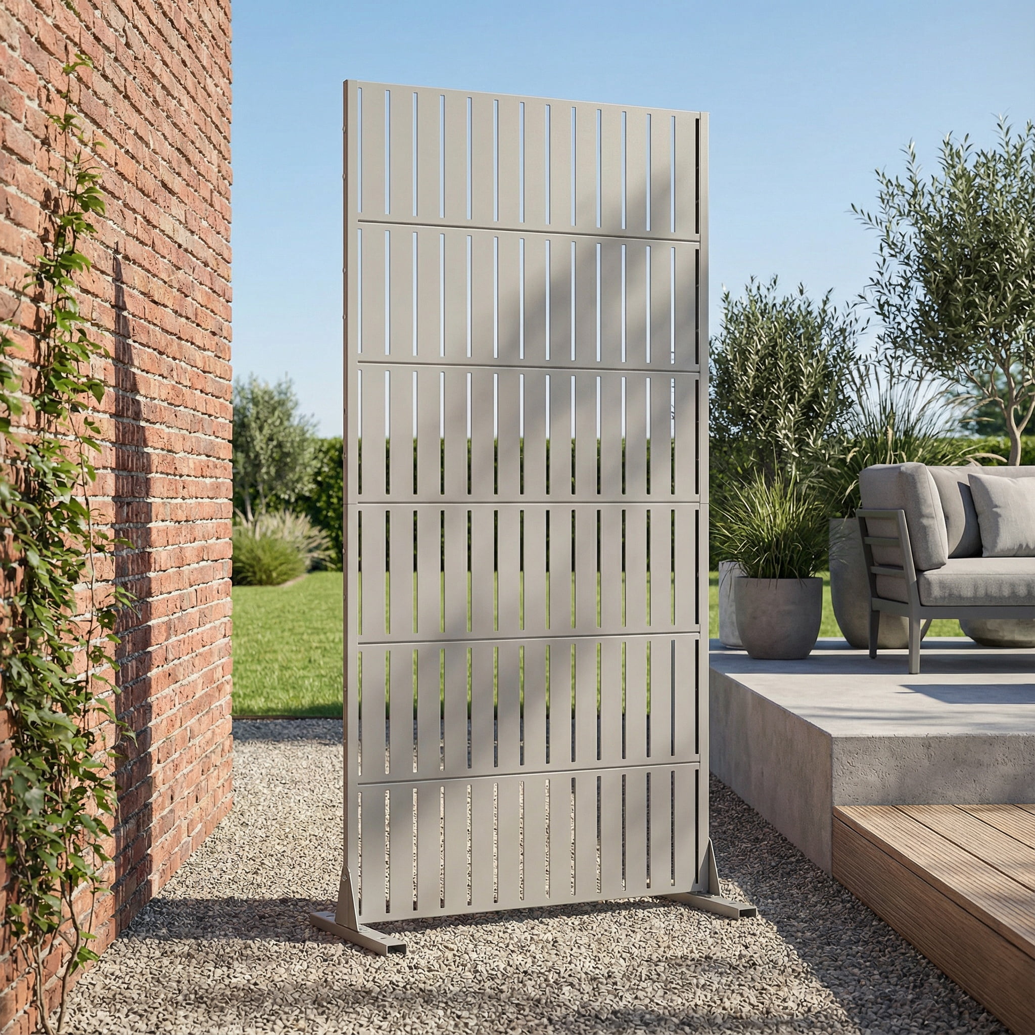 Privacy Metal Screen Fence Panel