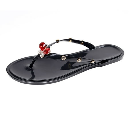 

Penkiiy Women Dressy Comfy Platform Casual Shoes Summer Plush Butterfly Home Casual