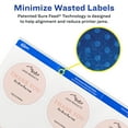 thumbnail image 4 of Avery Printable Round Labels, 2.5", Matte White, 225 Labels (22562), 4 of 9